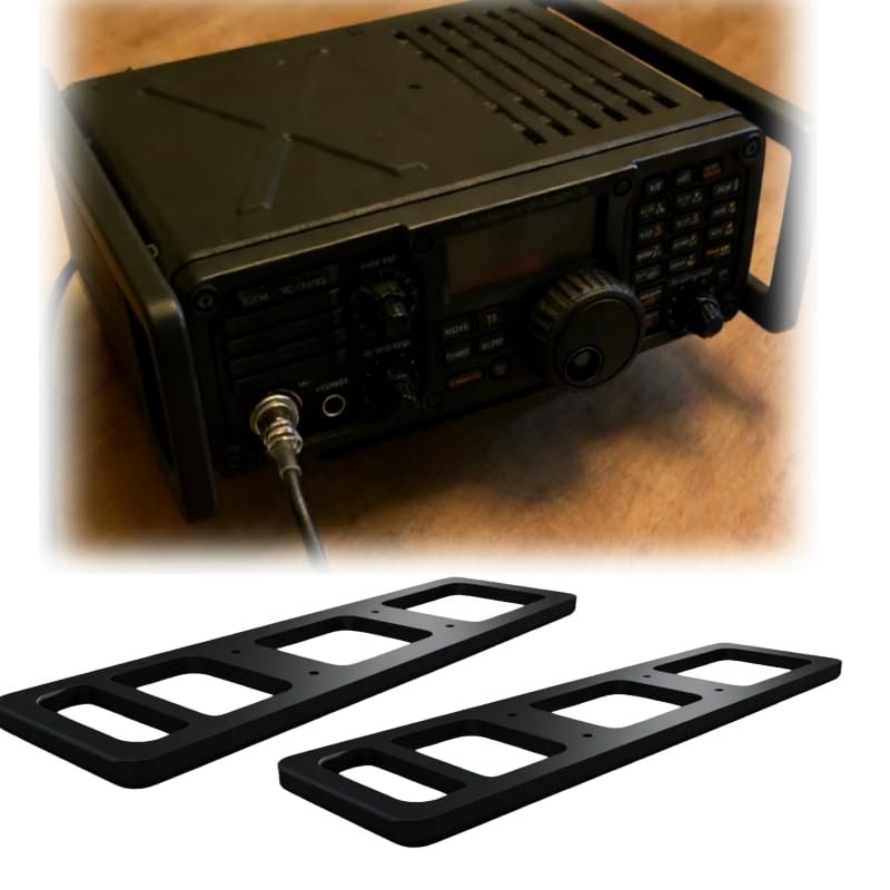 Side Rail Handle for Icom IC-7200, Grip Kit, Portable Accessory, Carrier Radio Portable Grip