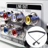 Extendable Flashing Synchronization Cord PC to 2.5mm Spring Coiled Design Space Saving Flashing Syncing Cable Photography Gear Durability PVC Accessory Cable view 2