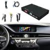 Wireless CarPlay Android Auto Decoder Retrofit Kits Compatible with Lexus ES200 ES250 ES260 ES300 ES350 for Knob Controller from 2015-2020, Supprot Navigation, Mirror Link, Back-up Camera view 1