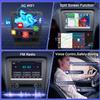 2+64G Double Din Car Stereo for Nissan Pathfinder 2005-2010,7" Touch Screen Car Radio for Pathfinder 2005-2010 w/Carplay Android Auto Head Unit GPS Navi Bluetooth MirrorLink SWC Backup Camera view 4