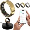 2026 Smart Ring for Women and Men,Sleep Tracker Ring,Fitness Smart Ring,Activity Tracker,Sleep Monitor,Stress/Heart Rate/Cycle Monitoring for Women - No Subscription Required (Gold, #6-ID:16.5mm) view 1