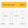 Wireless Adapter - Airplane Tool, Multipoint Stereo Link, Double Stream Audio, High Definition, Travel Electronic Gear, Small Black Device for Tvs PC Cell Phones Speakers Headphones view 2