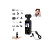 4K Ultra HD Pocket Camcorder  WiFi Enabled Action Camera with 16MP Photos,170 Wide Angle Lens,270 Rotating Head, Slow Motion, 1.3-inch Display for Filming Travel Vlog Video,with Mic Clip (128GB) view 1