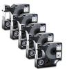 5 Pack Permanent Polyester Labels 9mm Compatible with 4200 5200 view 1