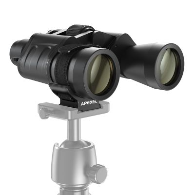 10-30x50 High Power Military Zoom Binoculars with Backpack Clip and Tripod Mount Adapter, Low Light Night Vision/Daily Waterproof / BAK7 Prism/FMC Lens for Bird Watching, Hunting, Outdoor, Hiking