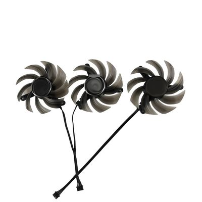 82MM TH8015S2H-PCC02,GPU Graphics Card Fans, for Palit for GeForce for RTX 3060 Ti 3070 3070Ti 3080 3080Ti for Gamingpro OC VGA Video Replacement Parts(Triple TH8015S2H Fan)