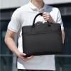 Briefcase Laptop Sleeve Case Durable Travel Laptop Bag HandBag Shockproof Protective Computer Cover Bag briefcases(Black) view 2
