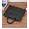 Briefcase Laptop Sleeve Case Durable Travel Laptop Bag HandBag Shockproof Protective Computer Cover Bag briefcases(Black) view 3
