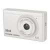 ANGGREK Compact Camera, Digital Video Camera 1080p 2.4 Inch Screen Front Back Rear Type C Type C by Students for Traveling (Silver Gray) view 3