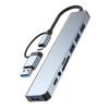 8-in-1 Docking Station, usb3.0, TF/SD Card Reader, Notebook Docking Station, USB hub view 1