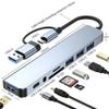 8-in-1 Docking Station, usb3.0, TF/SD Card Reader, Notebook Docking Station, USB hub view 4
