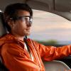 PUSOKEI Smart Glasses with 2K Camera, Bluetooth 5.0 & IPX6 Water Proof, Hands - Free HD Video Recording for Biking, Sports Camera Glasses, 2- Hour Recording, 12- Hour Music Playback view 3
