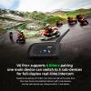 KUNFINE Motorcycle Bluetooth HeadsetSmart Bluetooth Headset for Motorcycle Helmets, Noise-Canceling Intercom, Long-Range & Hands-Free for Skiing and Climbing V6 Pro+ view 4