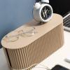 Cable Management Box, Cable Organizer Box Power Strip Holder ABS Detachable Cover Cord Organizer for PC TV Appliances (Light Coffee Small Size) view 4