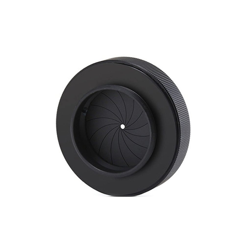 1.5-26mm Adjustable Diaphragm Microscope Adapter Lens Optical Diaphragm M30 to M37 Camera Lens Modules
