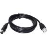 ZROPPFQSQ DIN to RJ45 Adapter Converter Cable for Communication(3 metres) view 2