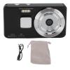 4K Digital Camera, Portable 64MP 18x Zoom Autofocus Anti Shake Selfie HD Video Vlogging Camera, Compact Travel Camera with 2.8inch LCD Display and Built in Flash, for Teen Boy Girl (Black) view 1