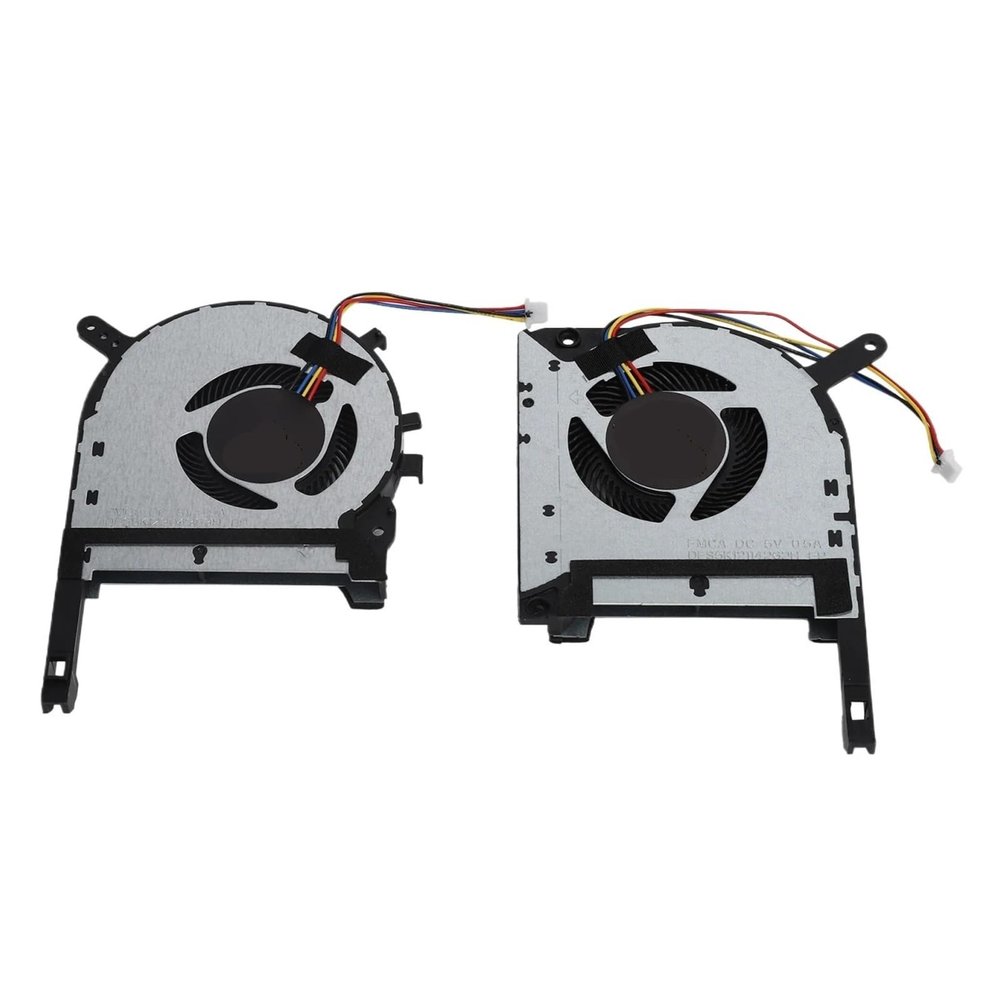 2pcs Laptop CPU GPU Cooling Fans Replacement Compatible ForASUS TUF FX505ge FX505gm FX505dt FX705 Gaming Heat Dissipation Overheating Fix