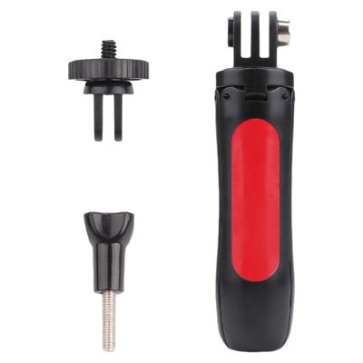 Compact Lightweight Small Tripod for Action Cameras Stable 360 Degree Rotation Mounting Aluminum Alloy Selfie Stick Adjustable Camera Holder