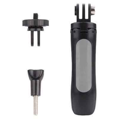 Compact Lightweight Small Tripod for Action Cameras Stable 360 Degree Rotation Mounting Aluminum Alloy Selfie Stick Adjustable Camera Holder