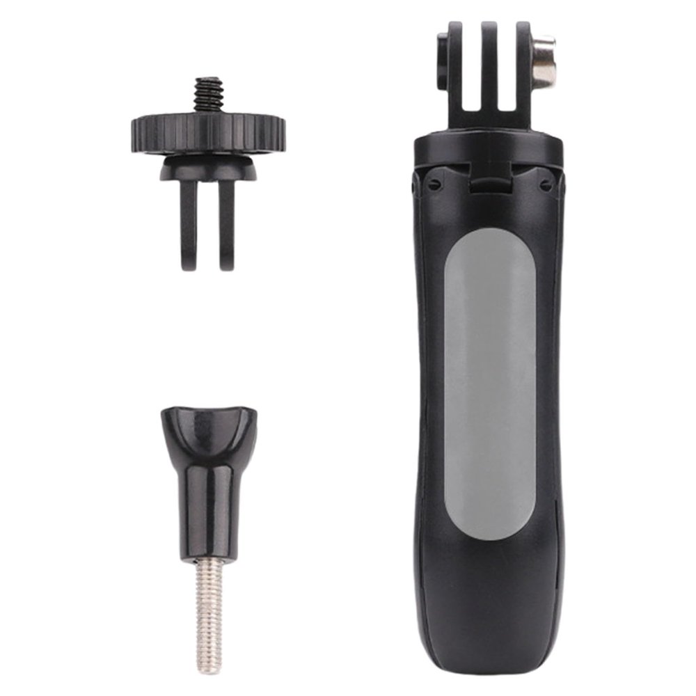 Compact Lightweight Small Tripod for Action Cameras Stable 360 Degree Rotation Mounting Aluminum Alloy Selfie Stick Adjustable Camera Holder