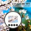 ciciglow Telescope Camera Eyepiece, 4MP 2K HD Electronic Eyepiece with 2.0 Inch Screen and WiFi Connectivity, for Monocular Binocular Telescope Wildlife Observation view 4