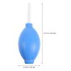 Balacoo 2pcs Silicone Air Blower Pump Dust for Camera Phone Keyboard, Oval Dust Remover Ball with Short Nozzles, Portable Cleaning Tool for Electronics view 2
