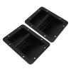 COHEALI 2pcs Recessed Speaker Cabinet Handles Plastic Side Grip Heavy Duty Replacement for Stage Loudspeakers and Audio Equipment Accessories view 1