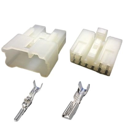 2.3mm Car CD Audio Power Plug 6/8 10 12 pin Harness Connector 7122-1360 Terminal Rubber Shell Sheath mg620153(10p,5sets)