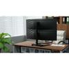 AWMS-2-BT75-FS-B Freestanding Heavy-Duty Dual Vertical Monitor Mount for Super Ultrawide Displays, up to 55 Inches view 2
