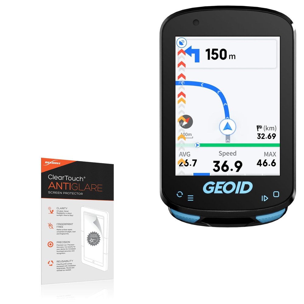 BoxWave Screen Protector Compatible With GEOID CC600 GPS (2.4 in) - ClearTouch Anti-Glare (2-Pack), Anti-Fingerprint Matte Film Skin