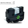 20PCS Laminated Black On White 0.94 Inch Label Tape 24mm X 8m Compatible with Labelmaker TZe-251 TZe251 Tz-251 view 2