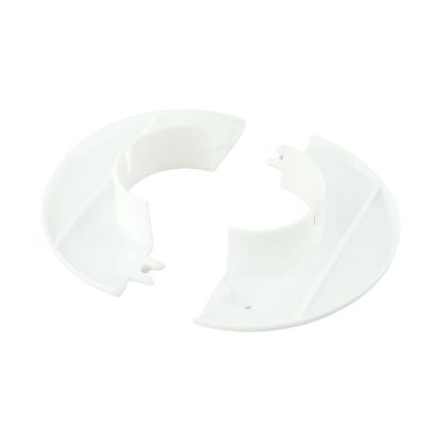 Wall Hole Cover for AC Pipes, Cable Entry Cover, Pipe Opening Rosette, Conduit Passage Cover, Air Conditioner Line Cover, PP Material Hole Cap 40-80mm(55mm)