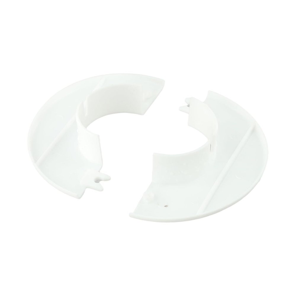 Wall Hole Cover for AC Pipes, Cable Entry Cover, Pipe Opening Rosette, Conduit Passage Cover, Air Conditioner Line Cover, PP Material Hole Cap 40-80mm(55mm)