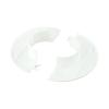Wall Hole Cover for AC Pipes, Cable Entry Cover, Pipe Opening Rosette, Conduit Passage Cover, Air Conditioner Line Cover, PP Material Hole Cap 40-80mm(55mm) view 1