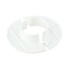 Wall Hole Cover for AC Pipes, Cable Entry Cover, Pipe Opening Rosette, Conduit Passage Cover, Air Conditioner Line Cover, PP Material Hole Cap 40-80mm(55mm) view 2