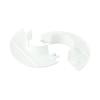 Wall Hole Cover for AC Pipes, Cable Entry Cover, Pipe Opening Rosette, Conduit Passage Cover, Air Conditioner Line Cover, PP Material Hole Cap 40-80mm(55mm) view 4