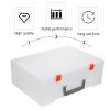 EXHUMKY Photo Storage Box Organizer with Handle for Large Photos and Craft Supplies for Home and Office Organization view 4