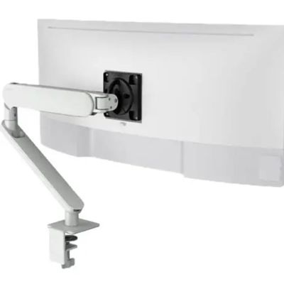 AWORA10FW Ora 10 Monitor Arm FClamp  White Ergonomic Monitor Mount