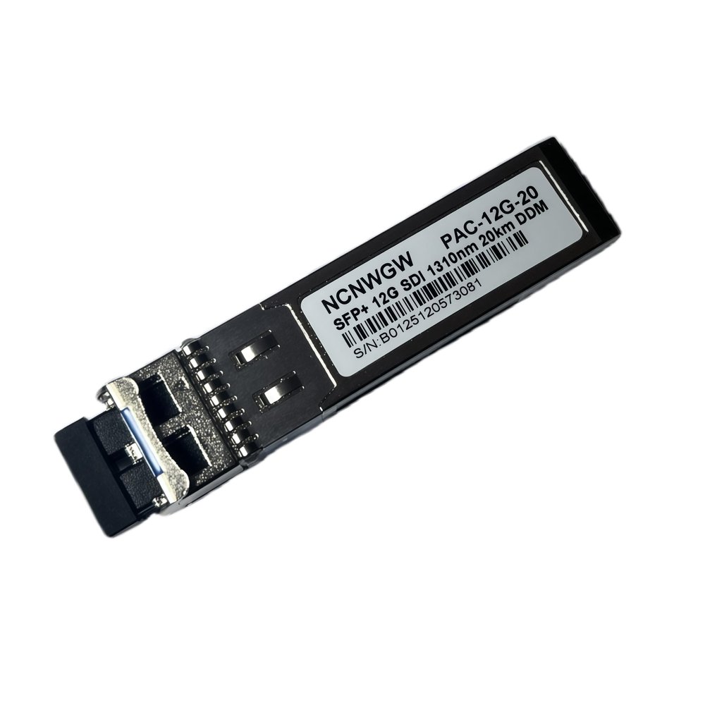 12G SDI Single-Mode Dual-Fiber Optical Transceiver Module | High-Speed Video Transmission for Broadcast