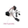 40Pin Car Bluetooth 5.0 Audio AUX Cable Adapter Module With Microphone Compatible With BMW E60 E63 E64 E65 E66 E81 E82 E87 E90 E91 E92 view 4