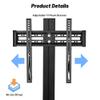 AW TV Mount Bracket for PC Mobile Cart Flat Panel Display Fits 32" to 65" LCD LED Screen TVs view 3