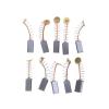 10pcs Drill Grinder Replacement Carbon Brushes Spare Parts for Motors Rotary Tool 5x5x8mm Motor Drivers view 1