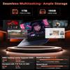 NIMO 15.6" IPS FHD-Gaming-Laptop-Computer, AMD Ryzen 7 8745HS 16GB DDR5 RAM 1TB SSD Radeon 780M-Graphics (8C/16T, up to 4.9GHz Beat R9 7940HS) 100W Type-C Charger Backlit Keyboard Fingerprint view 4