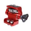 2 Pcs 1/4 Screw Fix Adjustable Monitor Mount Bracket for ARRI-Style Swivel and 180 Tilt Monitor Holder Anti-Twist Support 5 and 7 Field Monitor Red view 1
