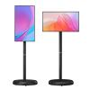 21.5-inch Portable Smart TV Touchscreen TV with Wheels 1080p Mobile Portable TV Stand view 1