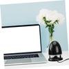 QUMIIRITY Multimedia Mini Speaker with LED Light, USB Plug-in External Speaker, Portable Aux Line-in Loudspeaker for Laptop and Computer Black Blue, Dc5v Compatible view 4