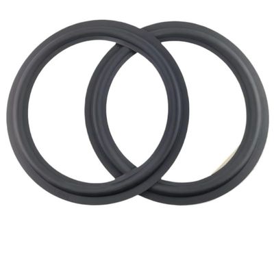 2Pcs 12 Inch Speaker Rubber Repair Suspension Surround 295mm Folding Ring Full Range Woofer Replacement Edge