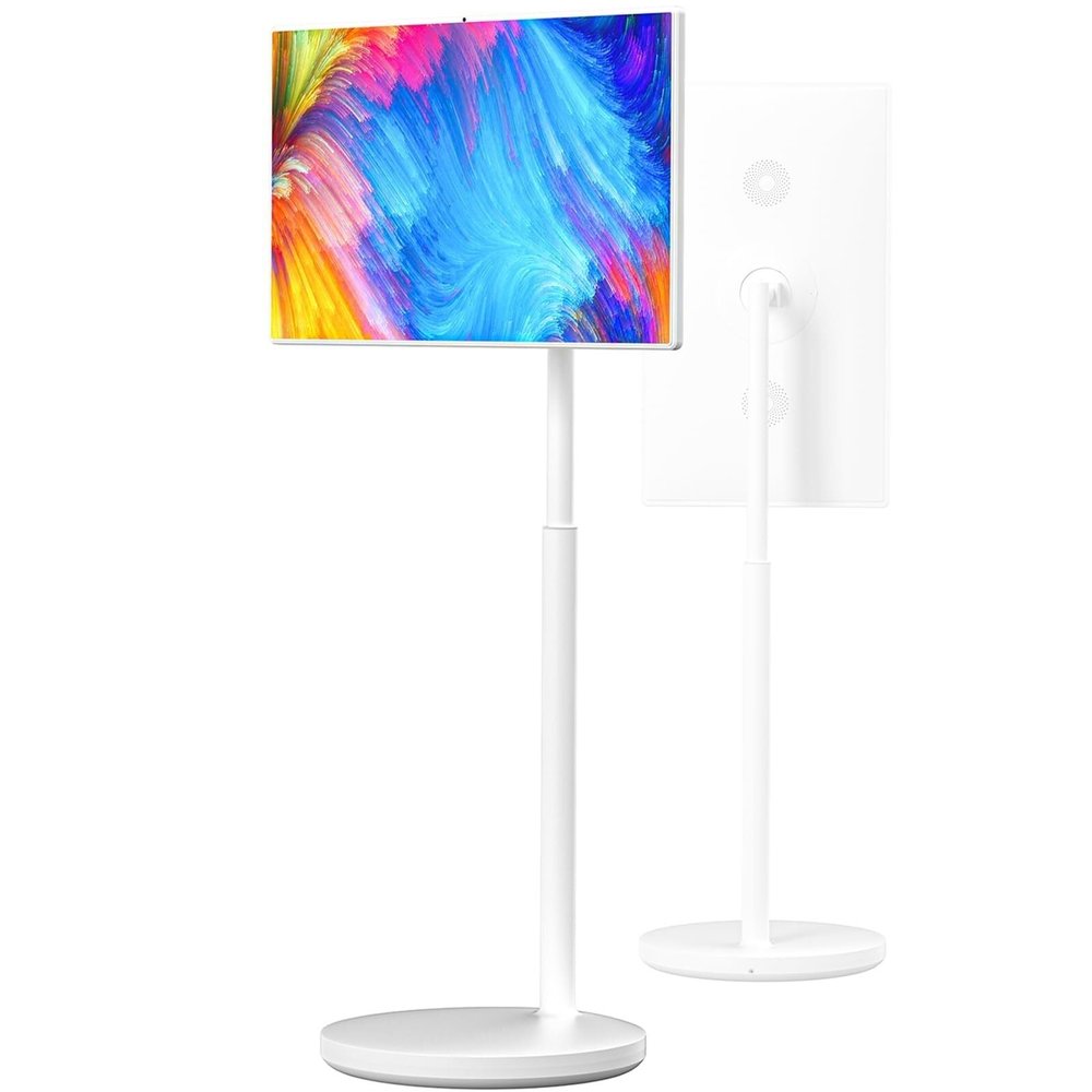 Portable TV Moveable Display Screen with Remote Control Built-in Camera 4+64G/8+128G Memory(8+128G)