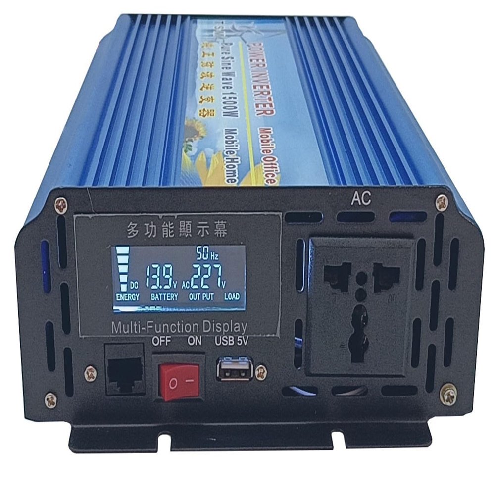 1500W DC 36V to AC 220V 50HZ Dual Digital Display Pure Sine Wave Inverter(Peak Power 3KW 60HZ,60V,100V)